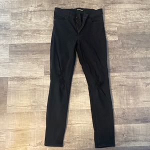 Size 6 Regular Express Jeans! In great shape! Black!
